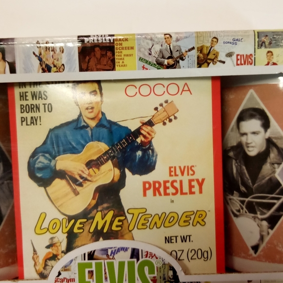 Elvis Presley Mug Gift Set Hot COCOA  Ceramic NIB - Picture 4 of 9